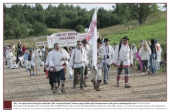 2009 - The tradition of Seto Kingdom Days was initiated in 1994. In 2009 the Kingdom Day was held on the Määsi Hill of the Luhamaa area. The military parade is one of the most spectacular elements of the Kingdom Day.
Photo: Tõnu Noorits